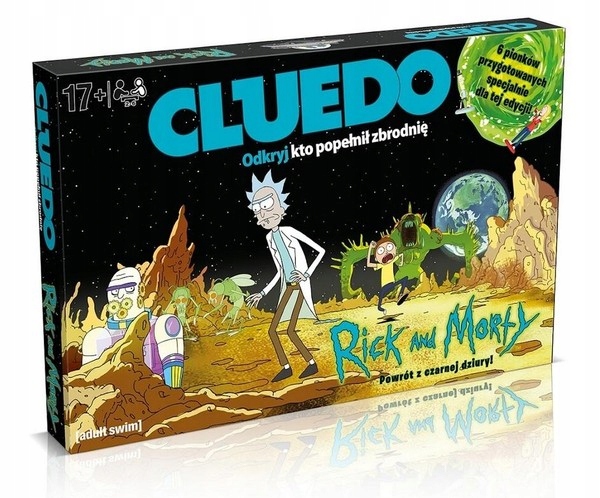 Gra Cluedo Rick and Morty