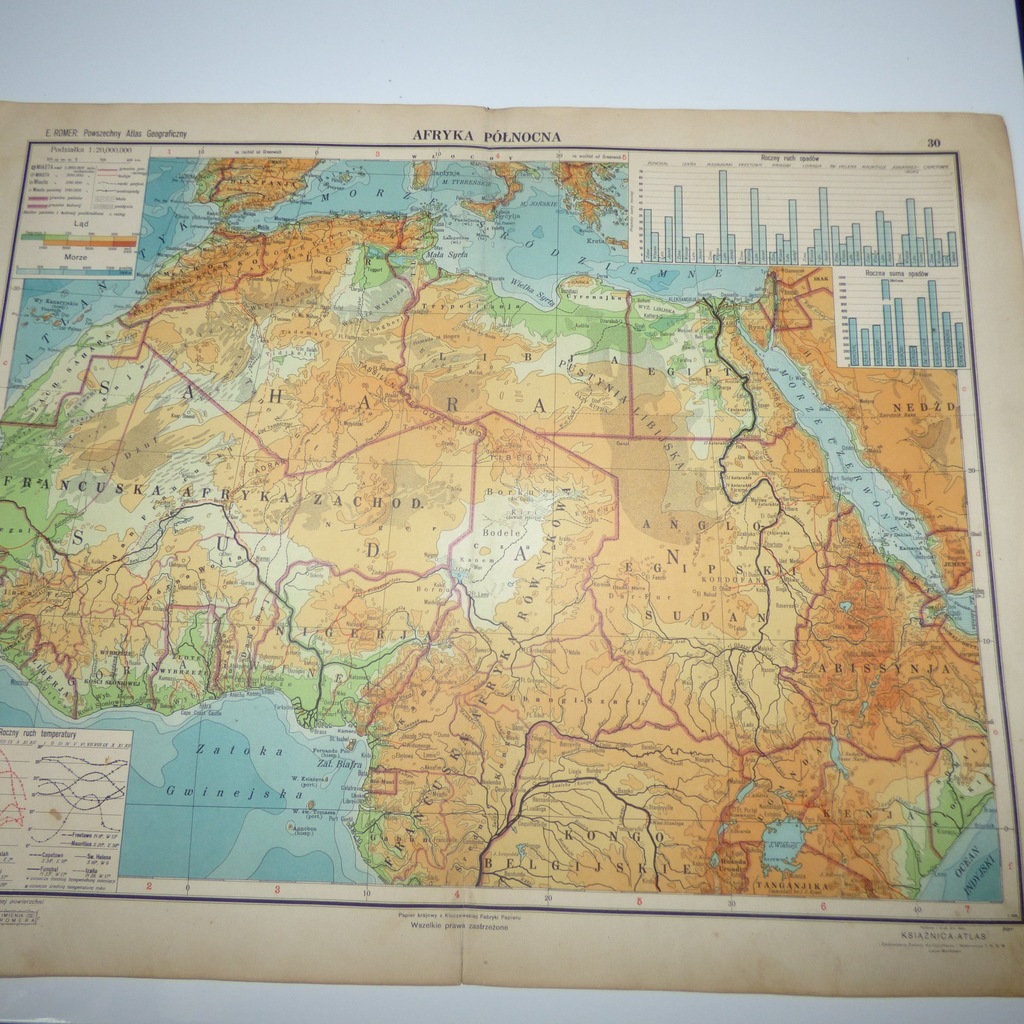 Afryka Płn. Książnica-Atlas