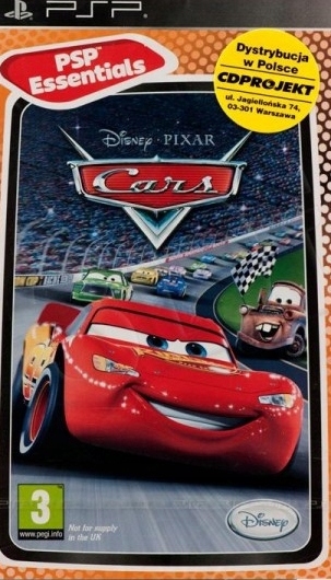 DISNEY PIXAR CARS AUTA PSP NOWA FOLIA