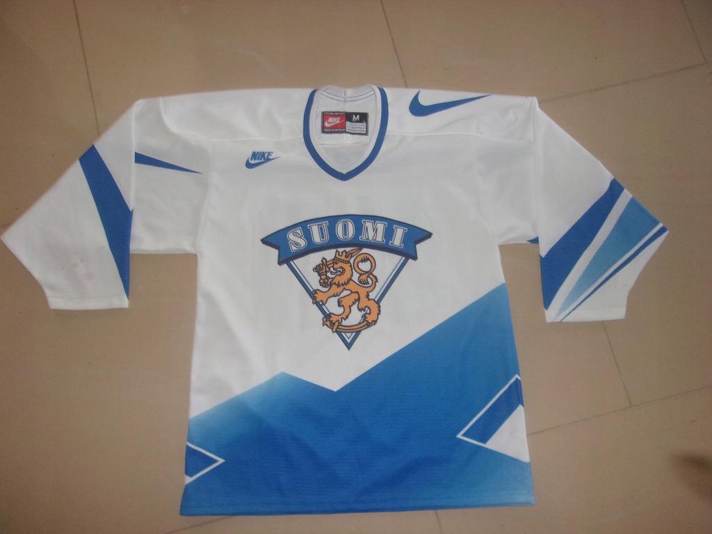 Bluza hokejowa Nike SUOMI Finlandia Lasse M IIHL