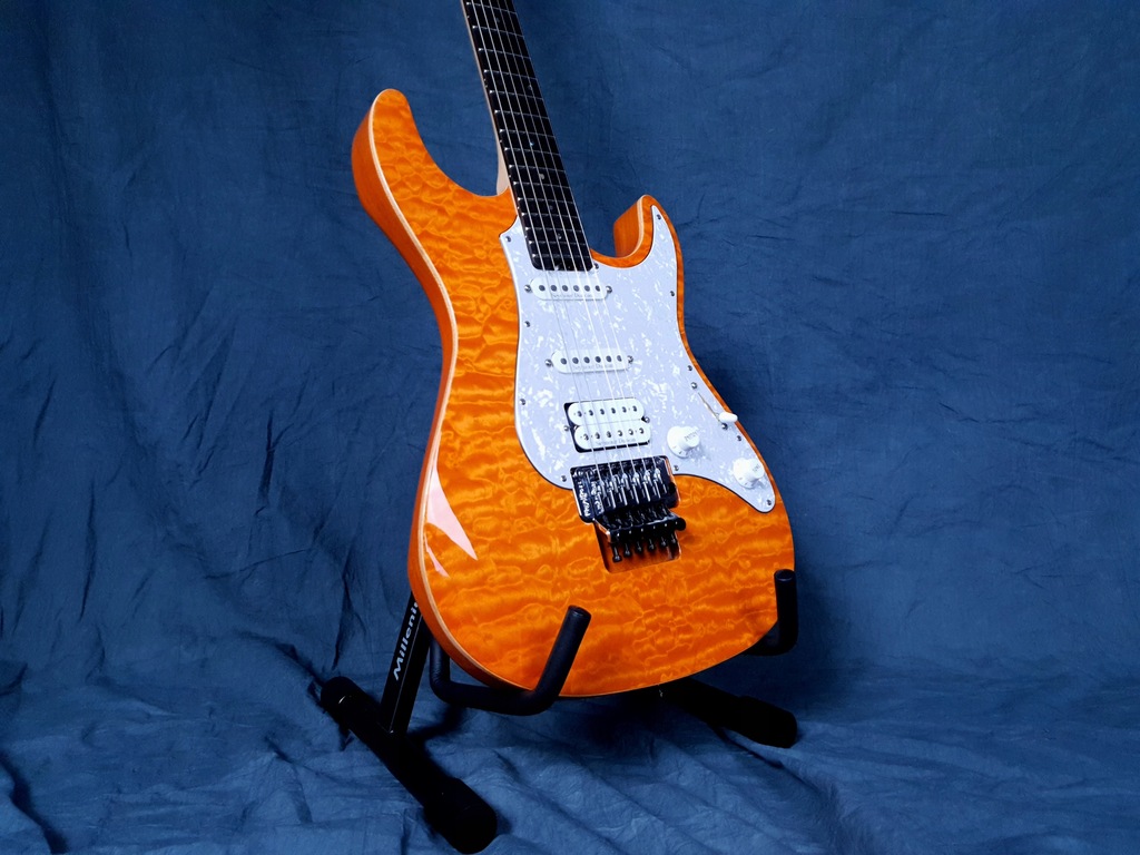 ESP Edwards E-SN-145FR Amber - Made in Japan !!