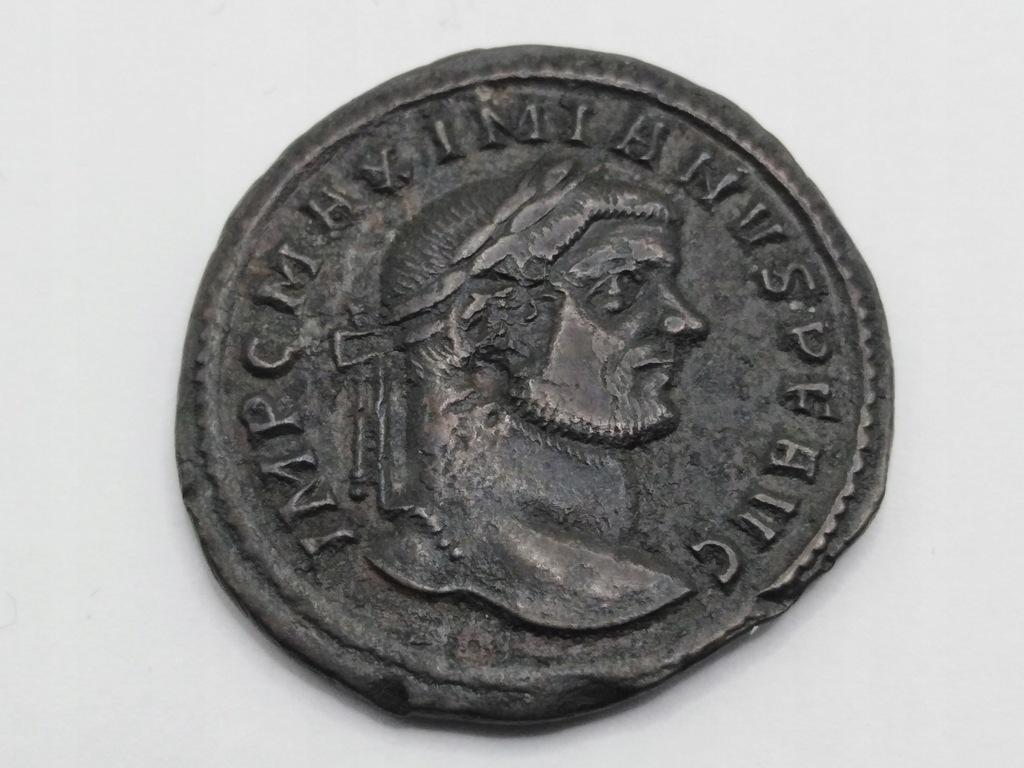 Moneta follis 295-296 Rzym