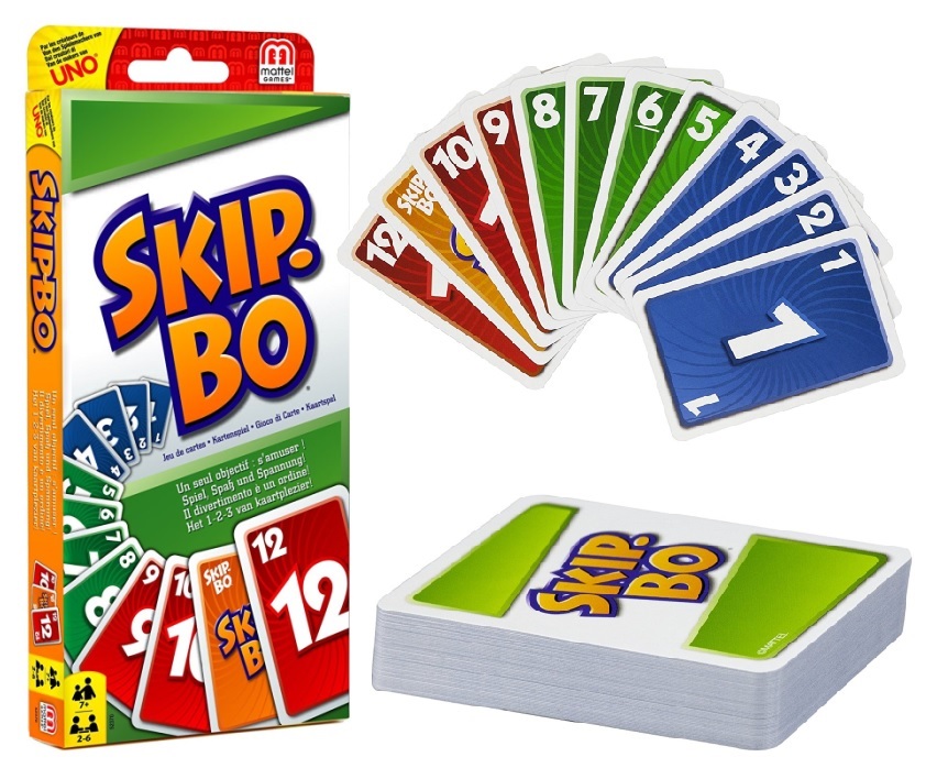 SKIP-BO GRA WYSYŁKA w 24 h POLSKA INSTRUKCJA