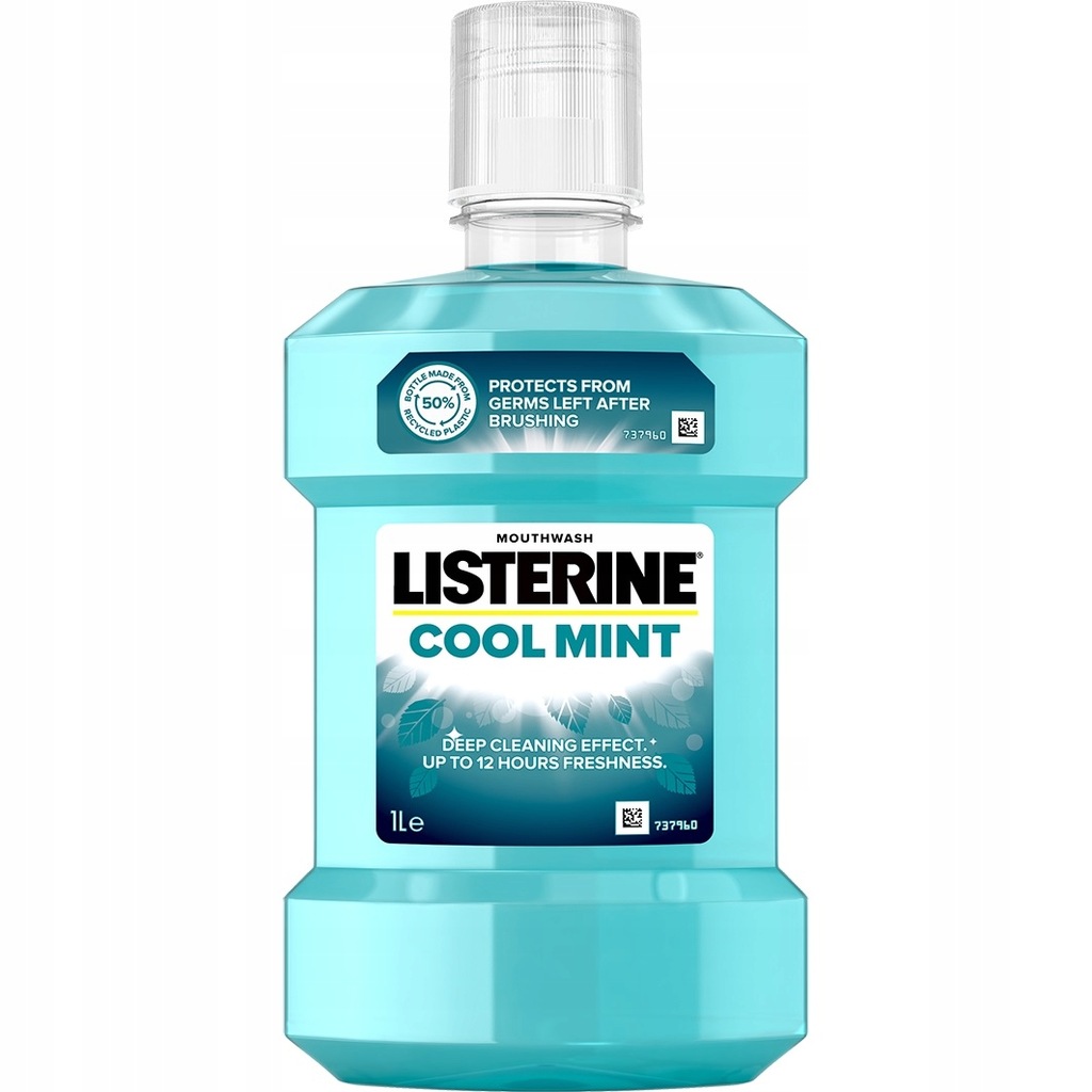 Listerine Cool Mint płyn do płukania jamy ustnej 1000ml P1