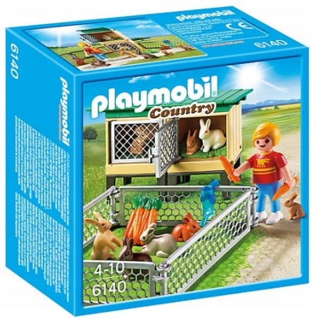 Klatka dla królików Playmobil 6140 + gratis
