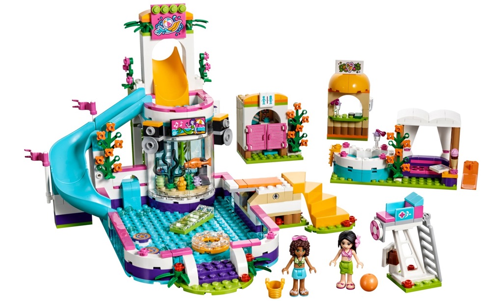 Купить LEGO Friends Бассейн Хартлейк 41313: отзывы, фото, характеристики в интерне-магазине Aredi.ru