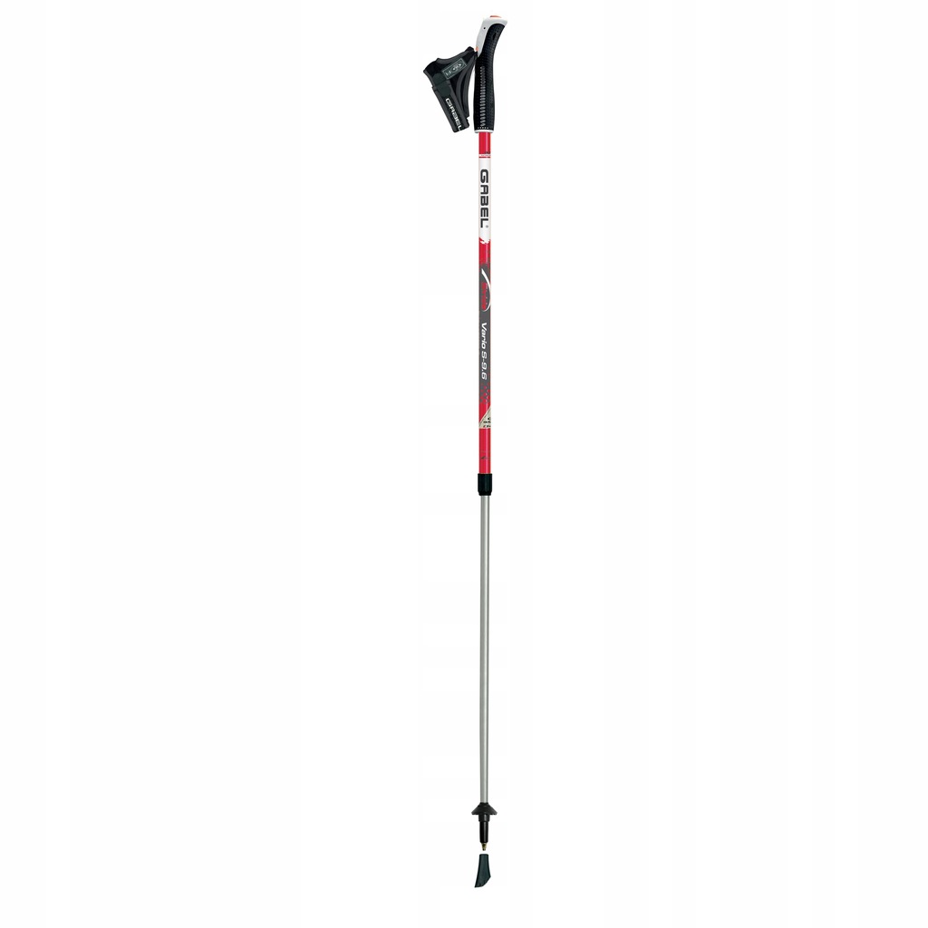 Kije Nordic Walking GABEL VARIO S - 9.6 Red