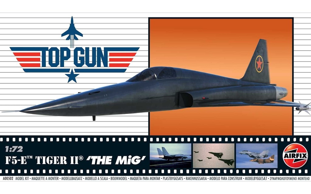 Top Gun F5-E Tiger II THE MIG, Airfix 00502