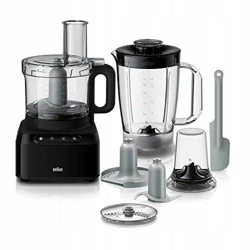 Braun Pureease Food Processor Fp 3132 Bk - Kompaktowa kuchnia na wyciągnięc