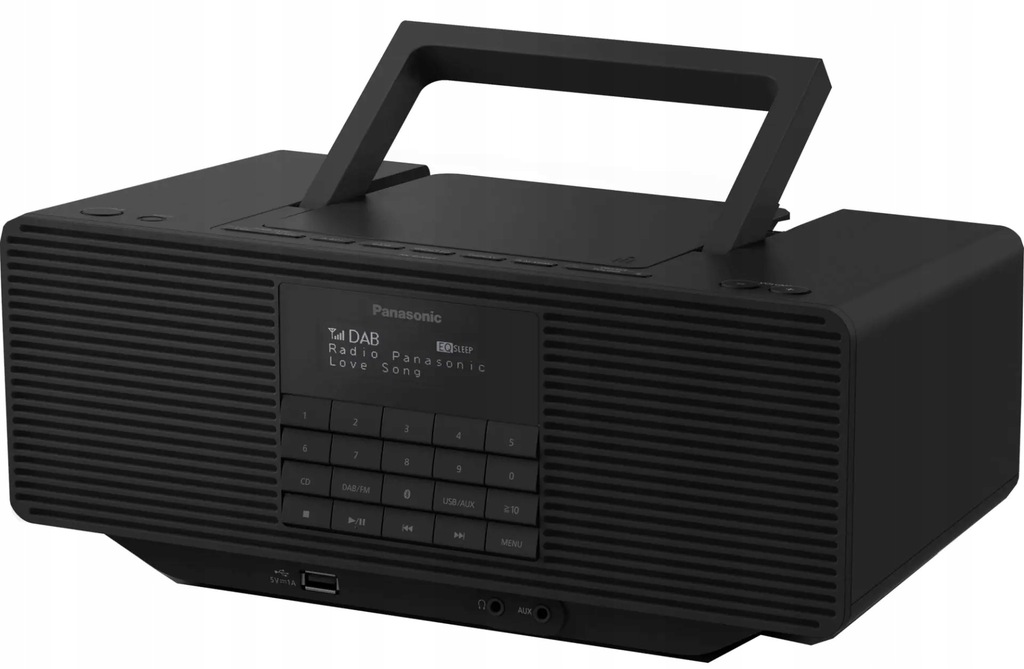 Radio stereo z odtwarzaczem Panasonic RX-D70BTEG-K