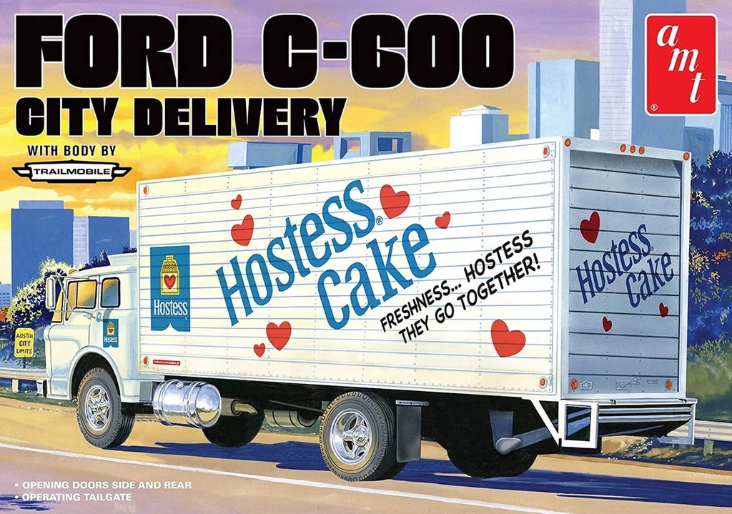 AMT 1139 - 1:25 Ford C-600 City Delivery