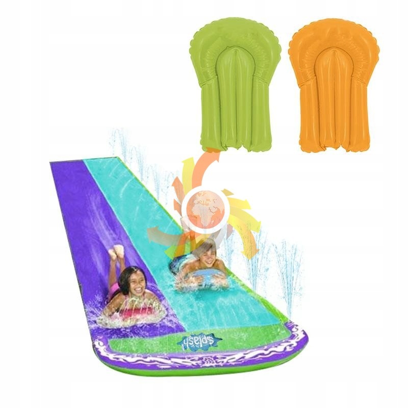 SLIZG WODNY PODWOJNY SLIZGAWKA WODNA 480cm