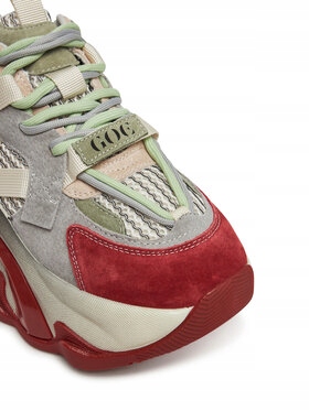 goe Sneakersy Damskie GOE-RR2N4032 PINK COMBI wielokolorowy