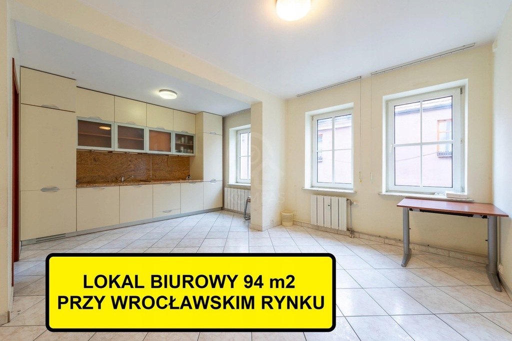 Biuro, Wrocław, Stare Miasto, 94 m²