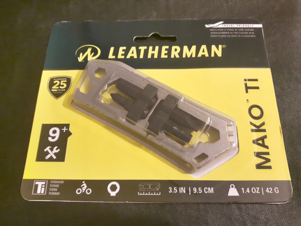 Multitool Leatherman Mako Ti 831677 (klucze rower)