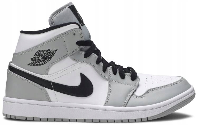 ★Nike★(W) Jordan 1 Mid Black Pale Grey★送料・関税込★ Buty Nike Air Jordan 1 Mid 'Smoke Grey' R.39