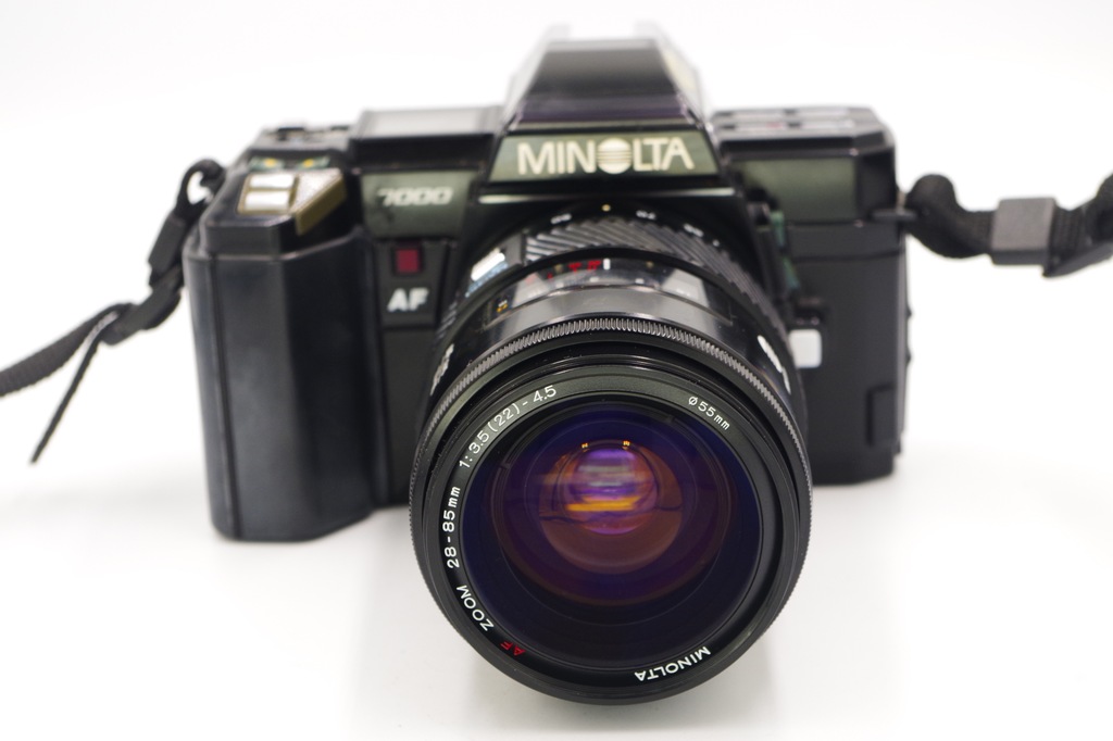 MINOLTA 7000 AF + MINOLTA AF ZOOM 28-85mm 1:3.5-4.5 Świetny
