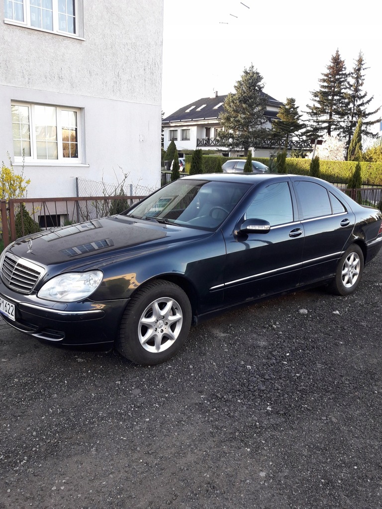 MERCEDESBENZ KLASA S 320 (W220) 204 KM 2005 rok