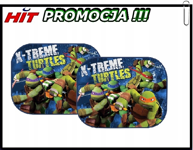 MARKAS ZASLONKI SAMOCHODOWE ZOLWIE NINJA