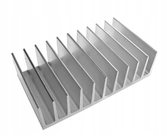 A5724 Radiator aluminiowy 50mm x 35mm x 124mm