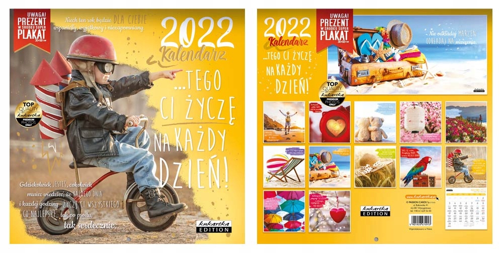 Kalendarz 2022 Classic Q ŻYCZENIA