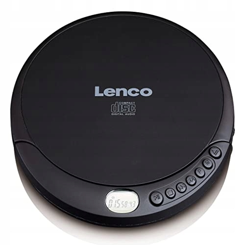 DISCMAN LENCO PRZENOŚNY ODTWARZACZ CD MP3 CZARNY