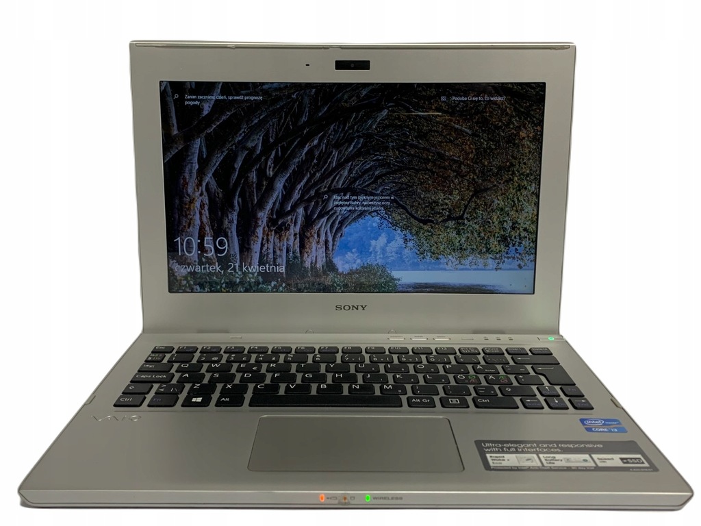 SONY Vaio SVT111A11M i3 3217u 4GB 128SSD XY75