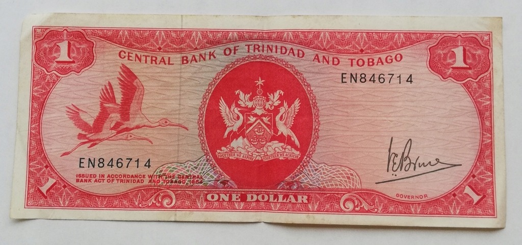 Trinidad and Tobago 1 dolar 1964