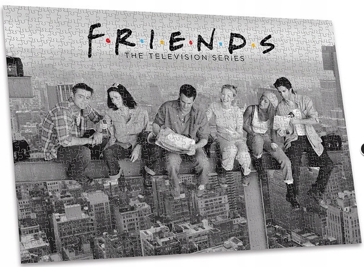 PUZZLE FRiENDS PRZYJACIELE SERIAL 1000 ELEMENTÓW PLAKAT Oryginalne Prezent