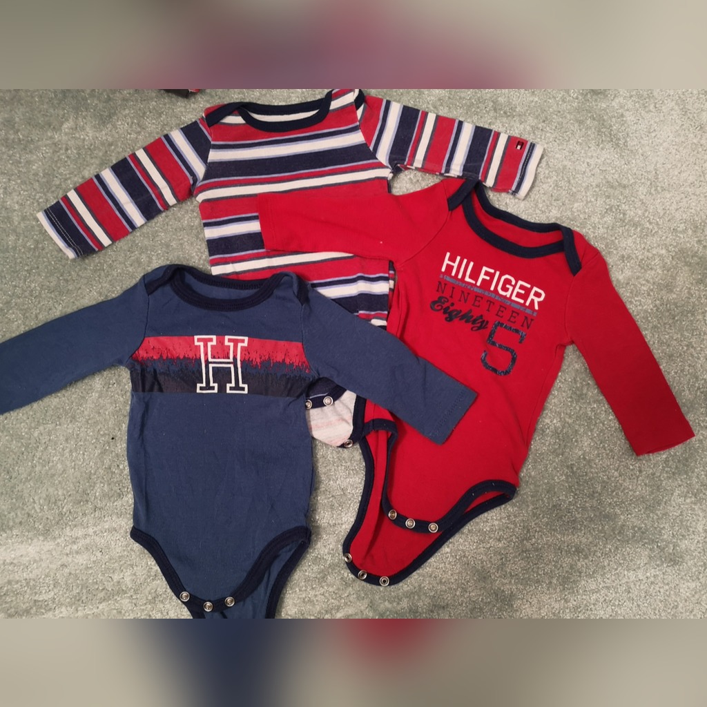 3 x body Tommy Hilfiger 62 oryginalne