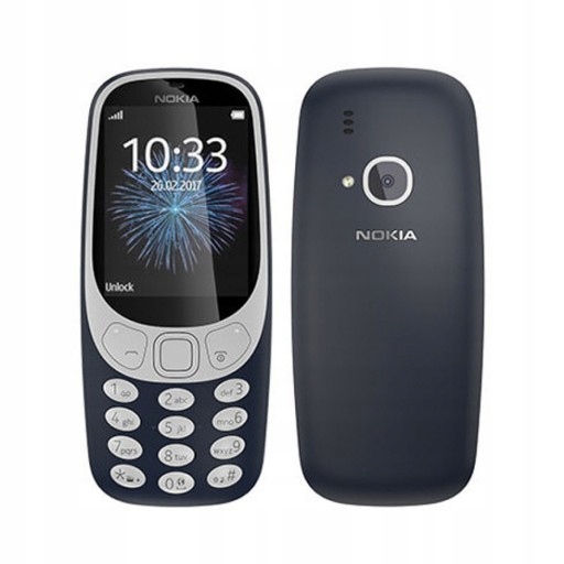 Купить Оригинальный Nokia 3310 3G Dual TA-1006 Синий: отзывы, фото, характеристики в интерне-магазине Aredi.ru