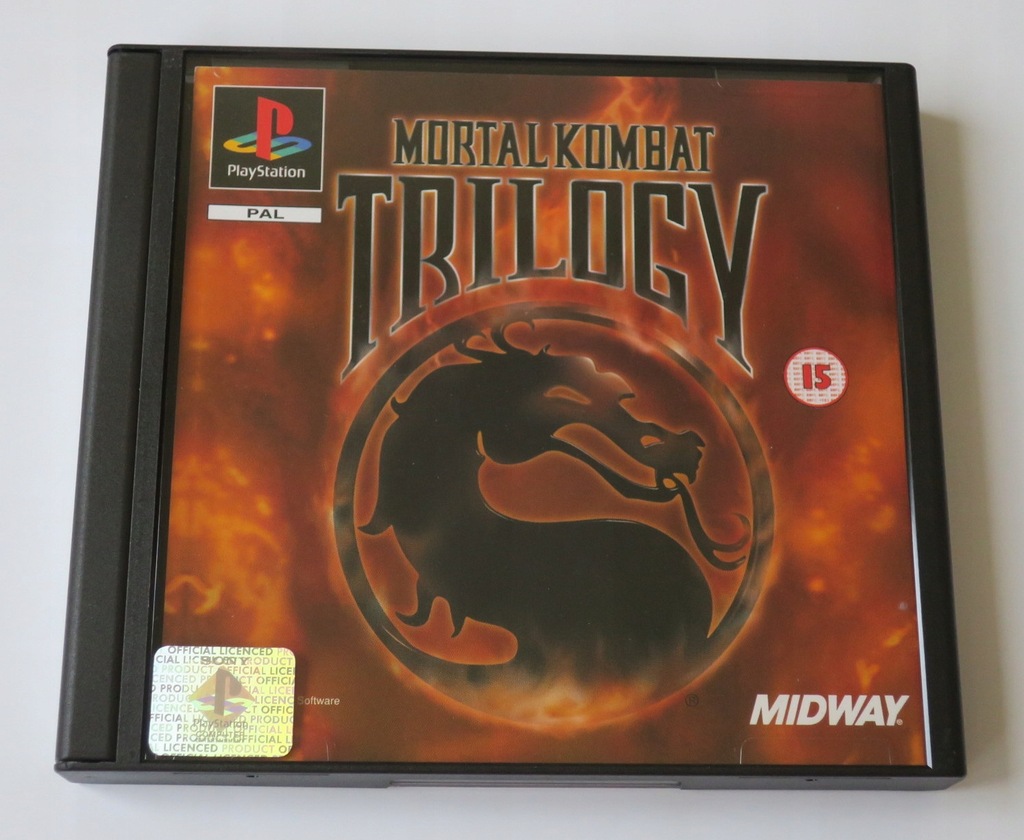 PS1 MORTAL KOMBAT TRILOGY PLAYSTATION 1 PSX - 12160154486 - oficjalne ...