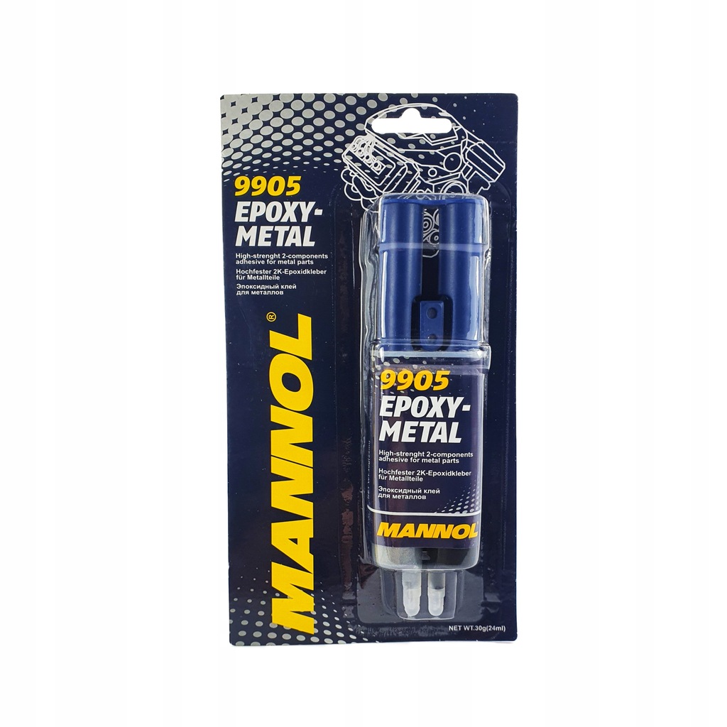 MANNOL 9905 EPOXY klej epoksydowy do metalu 30g - 10649653644 ...