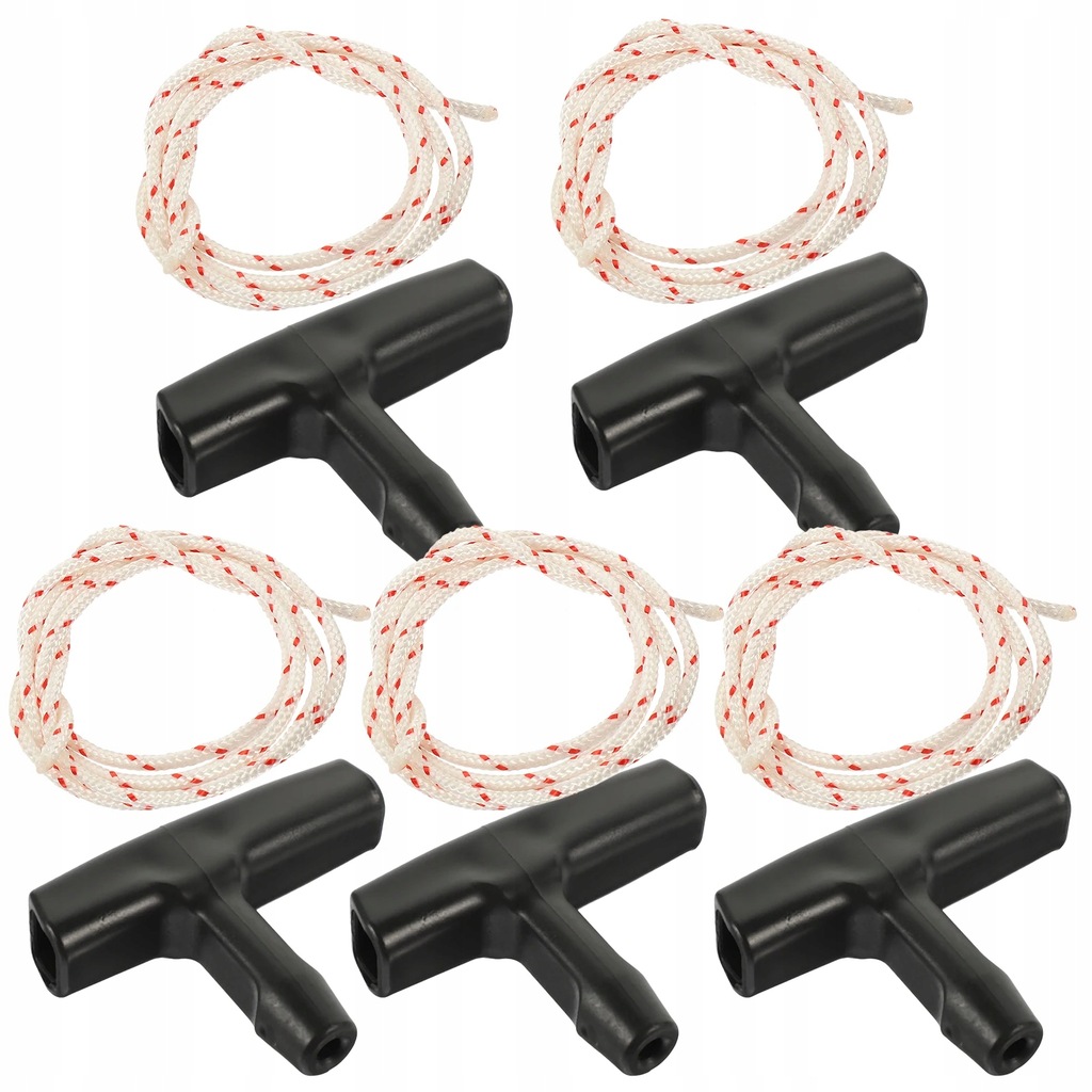 Recoil Starter Rope Drawstring Lawn Mower 5 Pcs