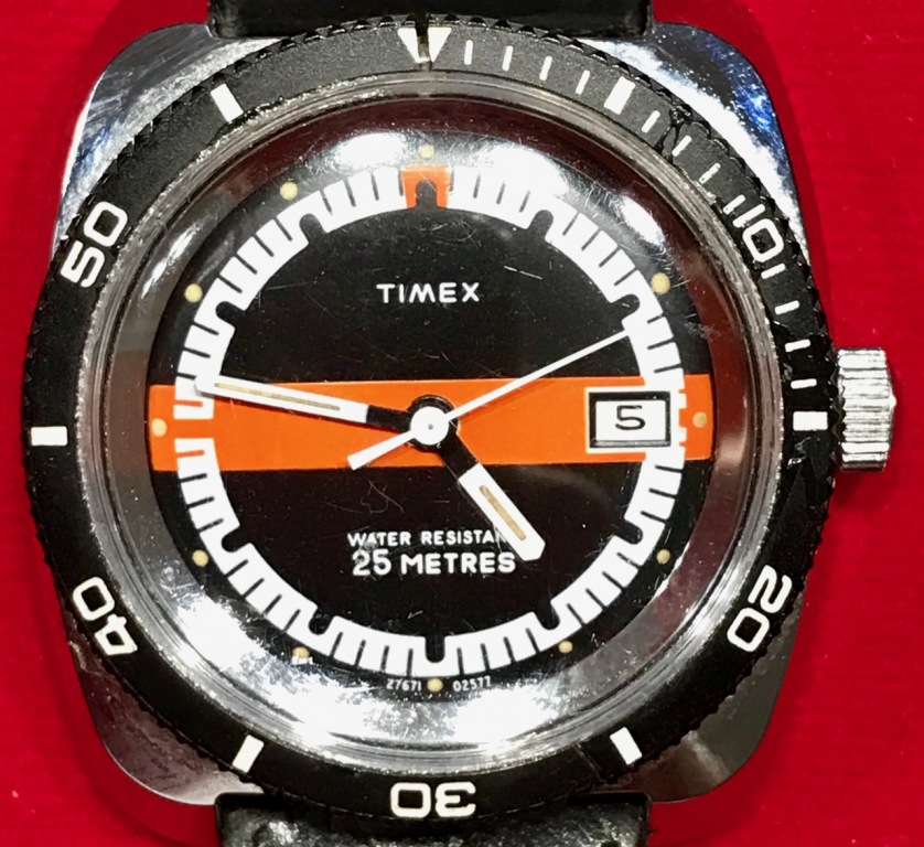 Stary zegarek TIMEX z datownikiem od Czasoholika
