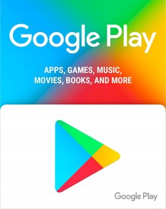 KOD Doładowanie Google Play 5 GBP