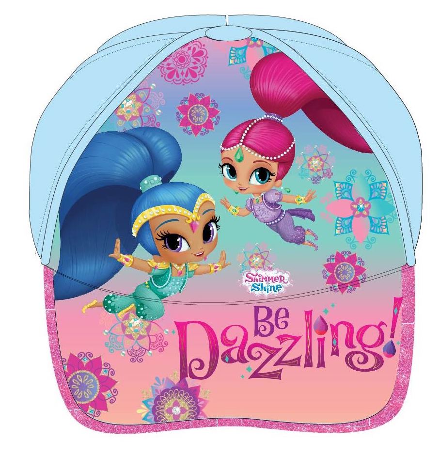 Czapka z daszkiem Shimmer i Shine daszek 52