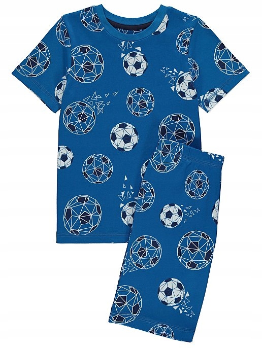GEORGE piżama chłopięca Football NEW 140-146