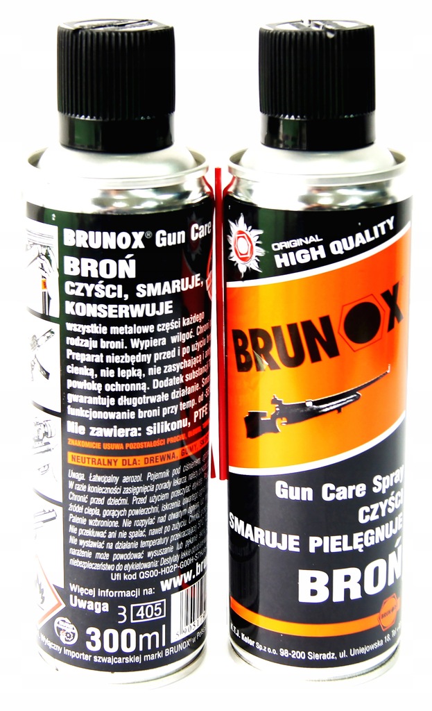 BRUNOX GUN CARE SPRAY OLEJ OLIWA DO BRONI 300ml MB