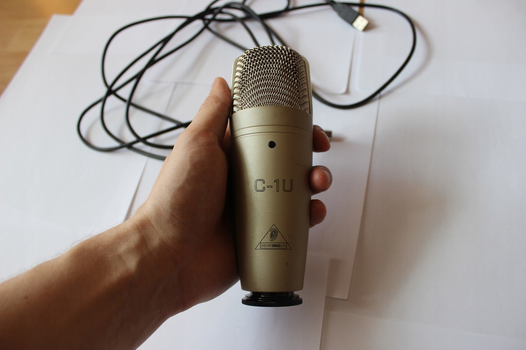 BEHRINGER C1U MIKROFON POJEMNOŚCIOWY USB