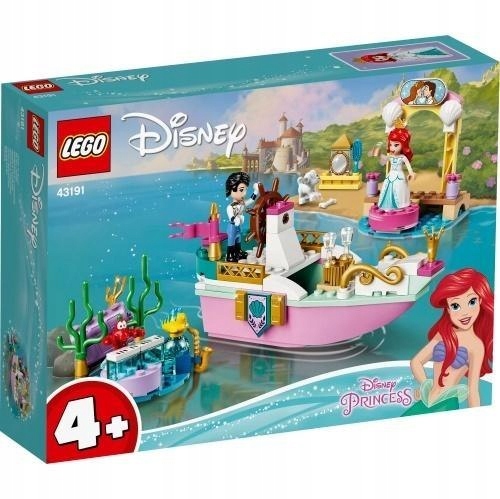 Lego DISNEY PRINCESS 43191 Świąteczna łódź Arielki