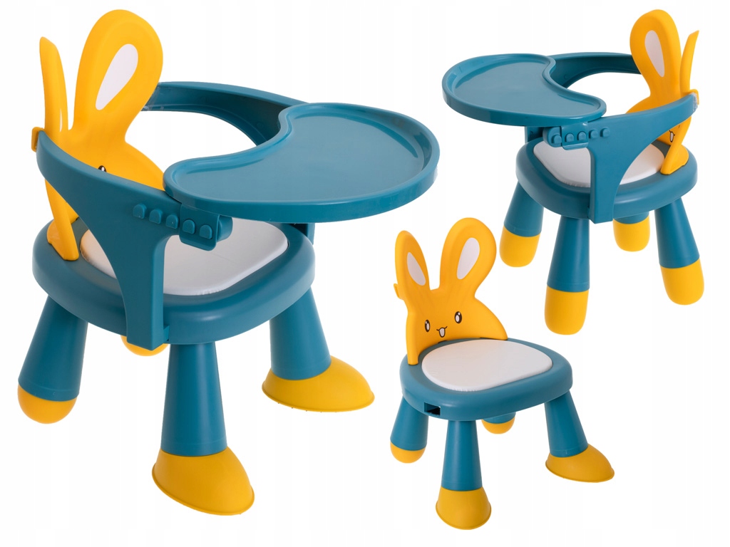Krzesełko stolik do karmienia i zabawy regulowany