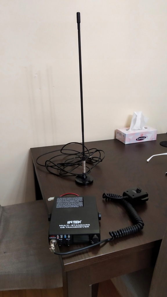 Radio CB Intek M-799 Plus+ antena helikalna 60 cm