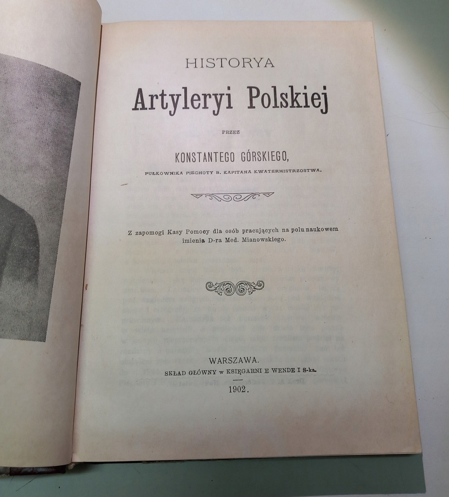 Konstanty Górski - Historya artyleryi polskiej 1902/1983