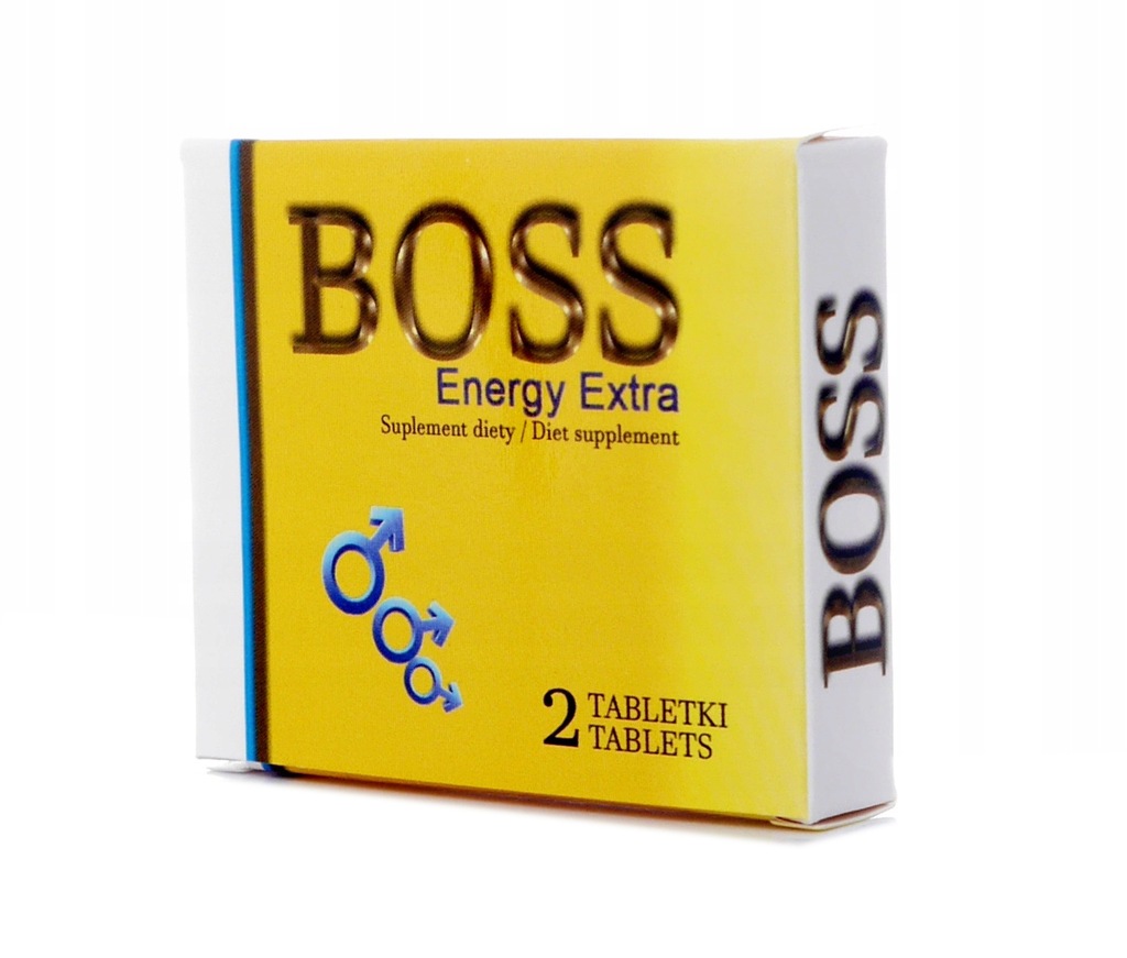 TABLETKI EREKCYJNE Boss Energy Extra - Super Mocne