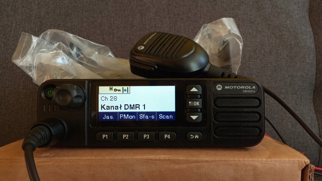 Radiotelefon Motorola DM4601e VHF GPS DMR