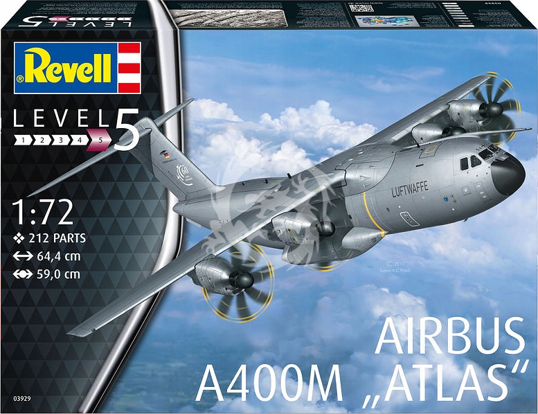 Model plastikowy Airbus A400M "Atlas" Revell 03929 skala 1/72