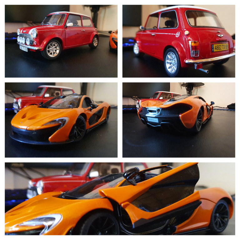 Modele aut kolekcjonerskie - Mini Cooper i McLaren