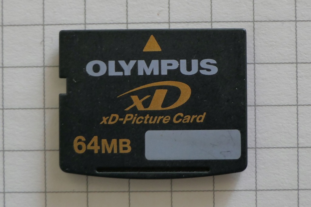 Karta pamięci xD 64MB firmy Olympus