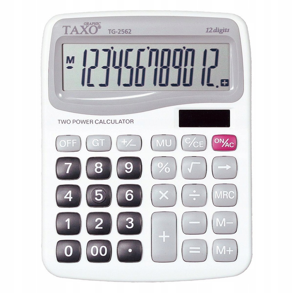 Kalkulator Taxo TG-2562 biały 4903